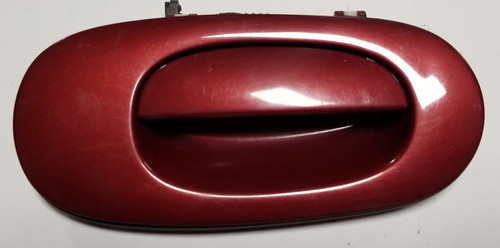 1998 to 2003 Jaguar XJ8 XJR Front or Rear RH Exterior Door Handle Burgundy Red