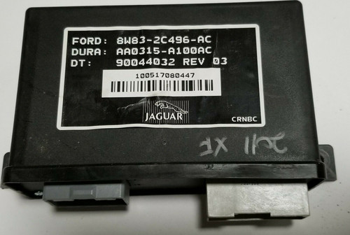 2010-2012 Jaguar XF Parking Brake Control Module 8W83-2C496-AC