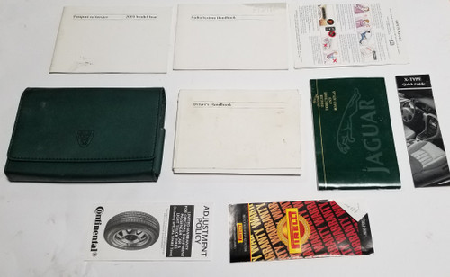 2003 Jaguar X-TYPE XType Owner Manuals Books Operator Handbooks Collection