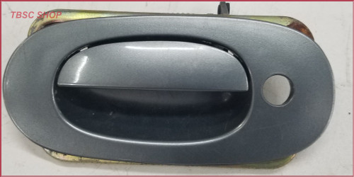 1998 to 2003 Jaguar XJ8 XJR FRONT LH DRIVER SIDE EXTERIOR DOOR HANDLE Gray