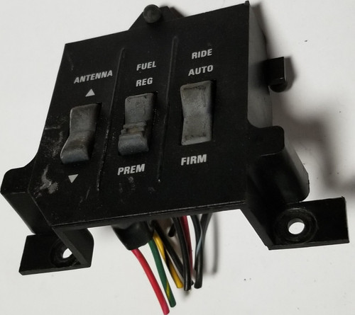 1987 1988 Thunderbird Turbo Coupe Antenna Fuel Auto Ride Switch Assembly