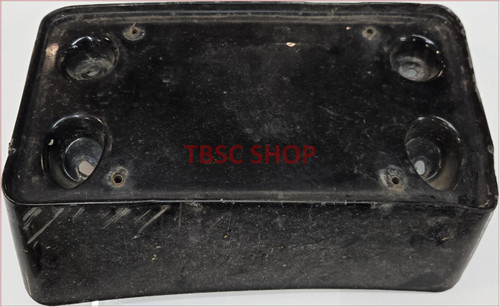 1993 1994 1995 1996 Lincoln Mark VIII Front Bumper License Plate Holder Black