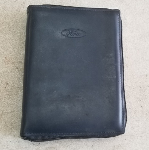 2000's FORD OWNER'S MANUAL VINYL CASE F75J-19A342-AA