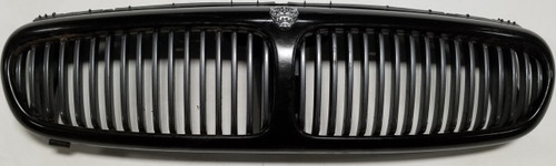 2002 03 04 05 06 07 2008 Jaguar X-Type Front hood Grill Grille Assembly Black