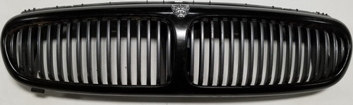 2002 03 04 05 06 07 2008 Jaguar X-Type Front hood Grill Grille Assembly Black