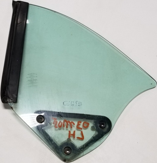 1994 to 2004 Ford Mustang Convertible LH Driver  Rear Quarter Glass