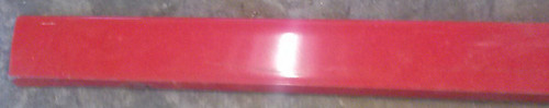 Side Skirt - Passenger Side - Door Metal Trim - Red - 1989 - 1997 - EX0025 - WWW.TBSCSHOP.COM