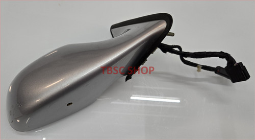 1997 98 99 00 01 2002 Lincoln Continental RH Passenger Mirror Silver Paint Code TS