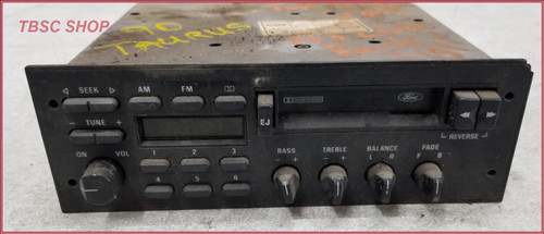 1990 1991 1992 1993 Taurus Sable Capri Tape Cassette Radio F01F-19B132-AA