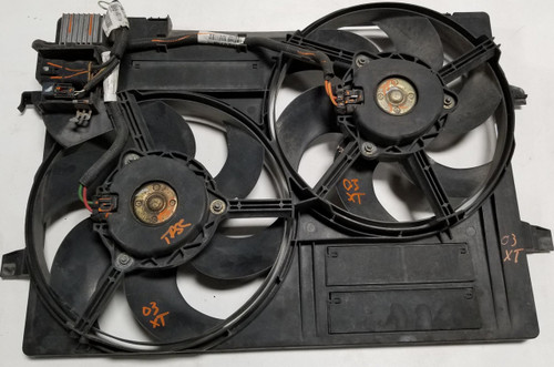 2002 2003 2004 2005 Jaguar X-type  X Type Radiator Fan Assembly with Relay