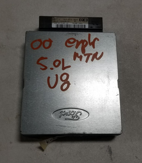 1999 2000 2001 Ford Explorer Mountaineer  XL2F-12A650-PD EQE3 Engine Control Module ECM ECU EEC