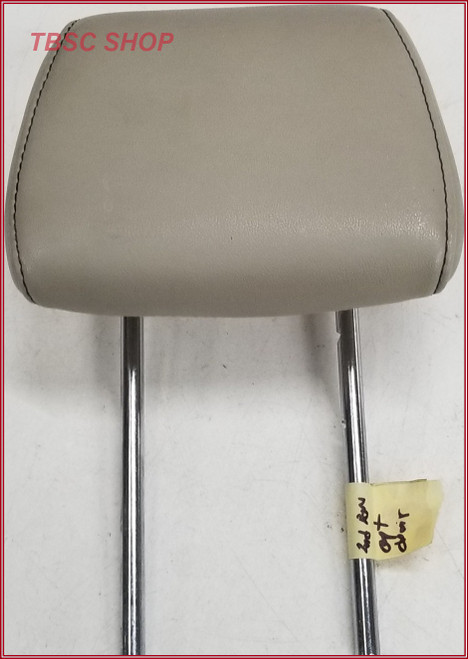 2009 10 11 2012 FORD FLEX 2ND ROW HEAD REST HEADRESTS Set Beige LEATHER