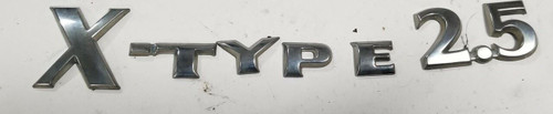 2002 03 04 05 06 07 2008 Jaguar X-Type CHROME Trunk Emblem X-Type 2.5