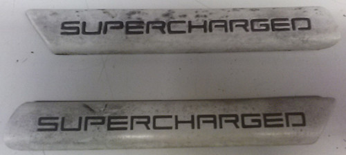 Exterior Fender Molding - XR7 - Supercharged - White - Set - 1989 - 1993 Thunderbird and Cougar - WWW.TBSCSHOP.COM