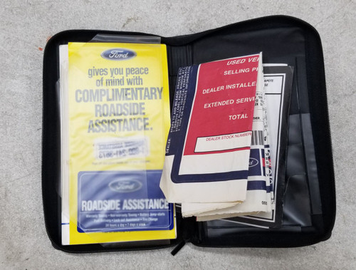 1999 Ford Mustang Owners Manual Collection with Dealer Sticker