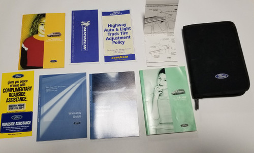 2003 03 Ford Windstar Owners Manual Collection with Case Ford OEM