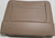 1999 2000 2001 2002 Lincoln Continental Front Seat Back Panel Tan LH or RH