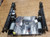 1998 to 2003 Jaguar XJ8 VDP XJR LEFT LH DRIVER FRONT SEAT TRACK WITH MOTORS No Module