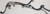 2000 01 2002 Jaguar S Type Fuel Pressure Return Evap Vapor Line Hose to Injection Rail XW43-9J280-BF