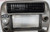 1995 to 2004 FORD Ranger RADIO DASH VENT TRIM BEZEL GRAY SILVER 4x4 Hi Low Fog Vent