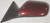 1997 to 2003 Jaguar XK8 XKR Left LH Driver Side Exterior Mirror Gray with Red Accent