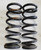 1997 to 2002 JAGUAR XK8 CONVERTIBLE SET OF 2 REAR LEFT RIGHT COIL SPRING