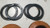 1997 to 2006 Jaguar XK8 Coil Spring Insulator Rear Upper Set of 2 OEM