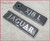 1998 to 2003 Jaguar XJ8 X308 Rear Trunk Lid Emblem Logo Set XJ8L Grade A