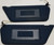 1986 1987 Ford LTD Crown Victoria Sun Visor Set Blue OEM