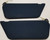 1986 1987 Ford LTD Crown Victoria Sun Visor Set Blue OEM