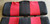 Seat Cover Set Red Black Front and Rear 1996 1997 Thunderbird Cougar