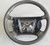 1998 99 00 01 02 2003 Jaguar XJ8 XJ8L Steering Wheel With Switches Gray AGD HJB9181BB
