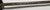 Vintage 1970's FORD Engine Oil Dipstick Dip Stick with Tube D0AE-6750-A B Code