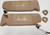 1989 to 1994 JAGUAR XJ6 XJ12 Sun Visor Set Tan Trim Code AEE