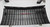 1995 1996 1997 Lincoln Town Car HEADER PANEL GRILL Chrome with Emblem