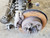 1995 1996 Jaguar XJ12 XJ6 Rear Differential IRS Spindle Assembly