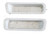 Cornering Side Marker Turn Signal Cover Set White 1989 to 1993 Cougar XR7