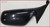 1995 1996 1997 Jaguar XJ6 XJ12 Side View Door Mirror Left LH Black