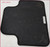 2004 to 2009 Jaguar XJ8 Vanden Plas Rear Carpet Floor Mat Set Black