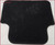2004 to 2009 Jaguar XJ8 Vanden Plas Rear Carpet Floor Mat Set Black