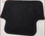 2004 to 2009 Jaguar XJ8 Vanden Plas Rear Carpet Floor Mat Set Black