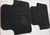 2004 to 2009 Jaguar XJ8 Vanden Plas Rear Carpet Floor Mat Set Black