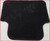 2004 to 2009 Jaguar XJ8 Vanden Plas Rear Carpet Floor Mat Set Black
