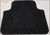 2004 to 2009 Jaguar XJ8 Vanden Plas Rear Carpet Floor Mat Set Black