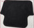 2004 to 2009 Jaguar XJ8 Vanden Plas Rear Carpet Floor Mat Set Black