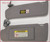 2004 05 06 07 08 2009 Jaguar XJ8 XJ8L VDP Sun Visor Set Gray