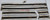 1992 1993 1994 Grand Marquis Crown Vic Door Trim Molding Set Beige