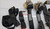 1993 1994 1995 1996 Lincoln Mark VIII Seat Belt Set Black