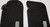 Sun Visor Black Set Lighted 1989 1990 1991 1992 1993 Thunderbird Cougar Grade A