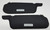 Sun Visor Black Set without OEM Sunroof Grade A 1989-1993 Thunderbird Cougar